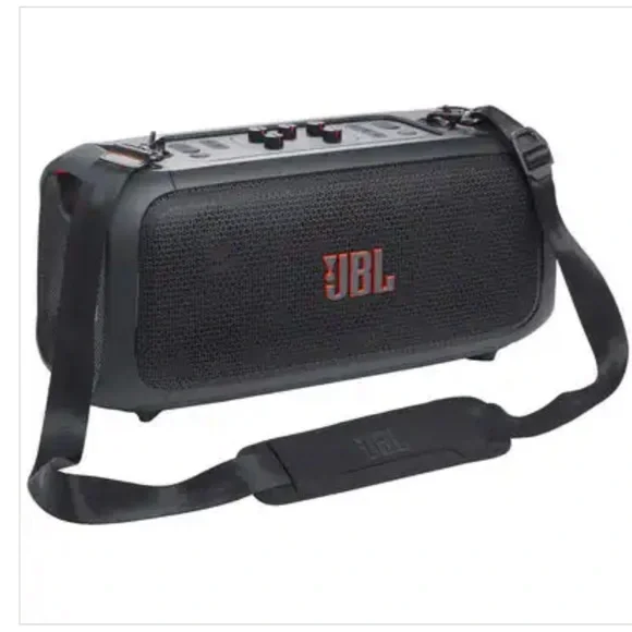JBL Partybox On-The-Go Essential Rechargeable Splashproof Bluetooth Speaker - Picture 5 of 12